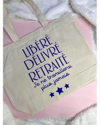 Tote-bag personnalisé en coton – 10L ou 18L – Cadeau pratique et original pour toutes les occasions