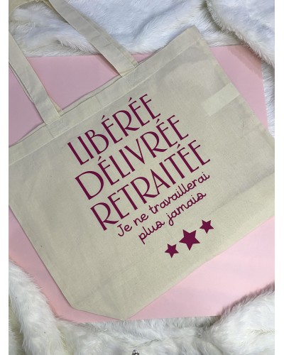 Tote-bag personnalisé en coton – 10L ou 18L – Cadeau pratique et original pour toutes les occasions