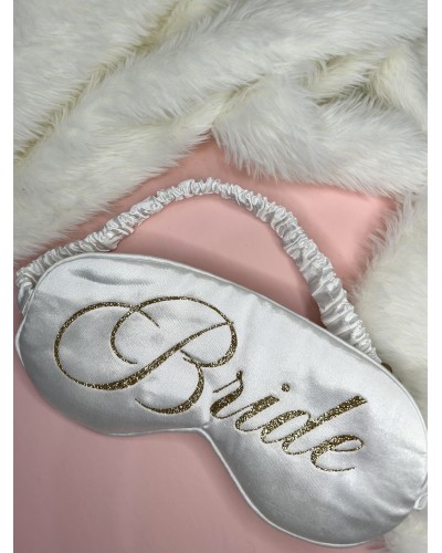 Masque de nuit satiné personnalisable