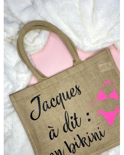 Sacs en toile de jute personnalisés – Plusieurs formats disponibles pour un cadeau original et éco-responsable
