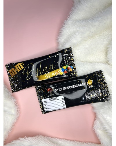 M&M’s personnalisés – Bonbons personnalisables avec étiquette sur-mesure – Cadeau gourmand pour toutes les occasions