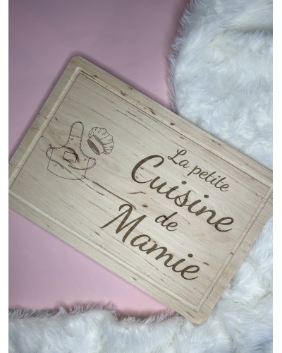 Planche à découper « la petite cuisine de mamie »