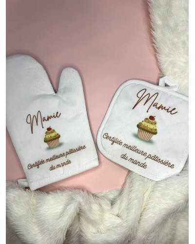 Manique et gant de cuisine