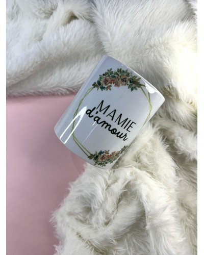Mug Mamie d'Amour – Cadeau personnalisé pour mamie chérie – Idée cadeau magique pour la fête des grands-mères