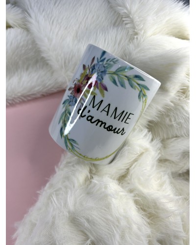 Mug Mamie d'Amour – Cadeau personnalisé pour mamie chérie – Idée cadeau magique pour la fête des grands-mères