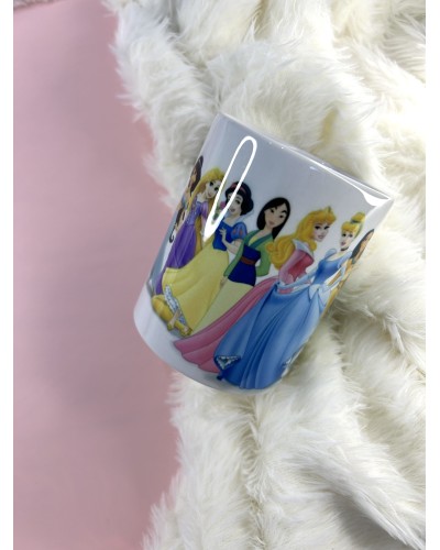 Mug Princesses Disney – Cadeau personnalisé pour fan de Disney – Idée cadeau magique pour les princesses en herbe