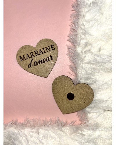 Magnet personnalisé en bois MDF 3mm – Découpe sur-mesure – Cadeau original à personnaliser